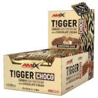 Amix Tiggerzero Choco Proteinriegel Box Marzipantorte 60g 20 Einheiten Amix Tiggerzero Choco Proteinriegel Box Marzipantorte 60g 20 Einheiten
