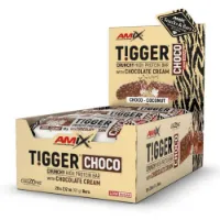 Amix Tiggerzero Proteinriegelbox Kokosnuss Und Schokolade 60g 20 Einheiten