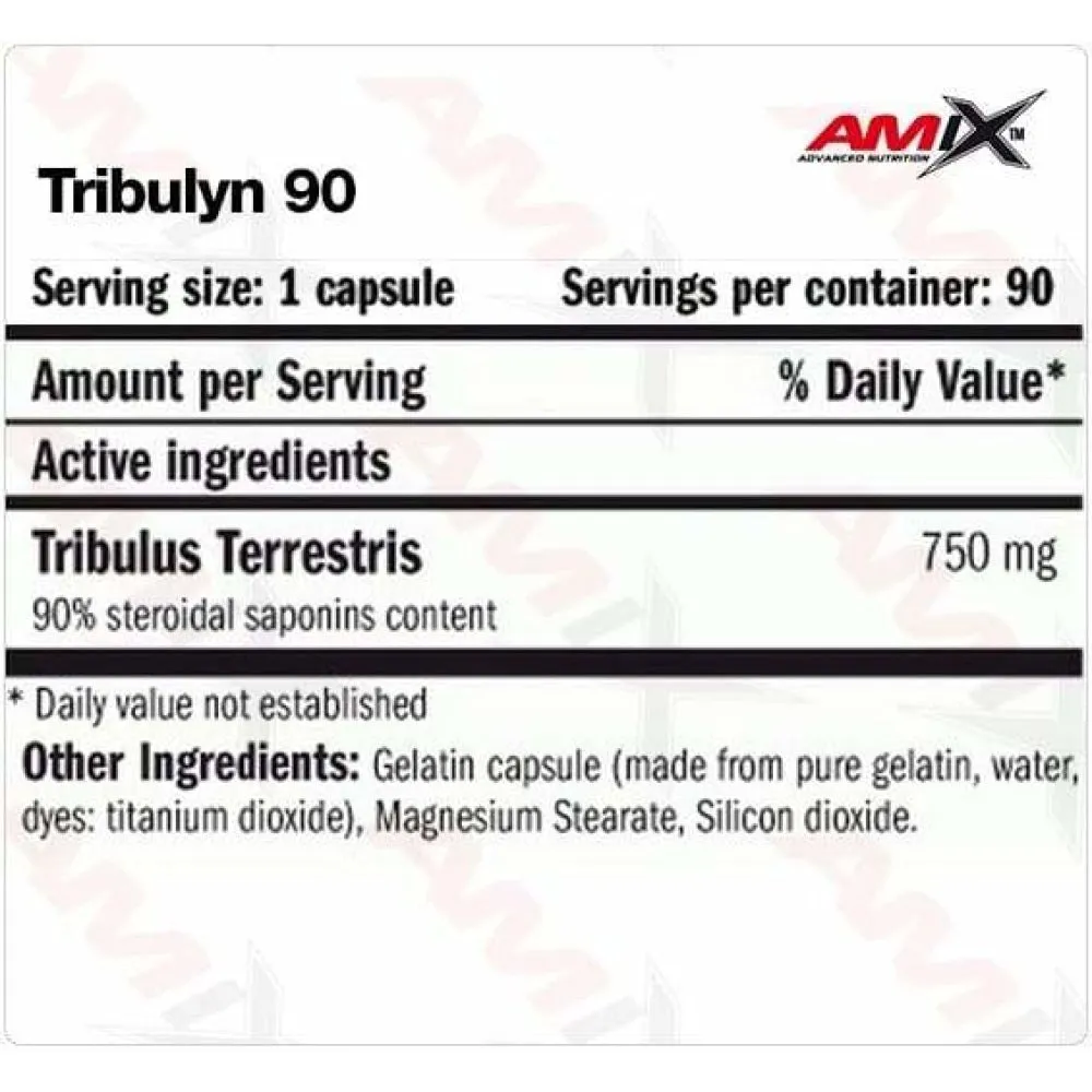 Amix Tribulyn Max 90% Muskelmasse 100 Einheiten, Uncolor, One Size Amix Tribulyn Max 90% Muskelmasse 100 Einheiten, Uncolor, One Size