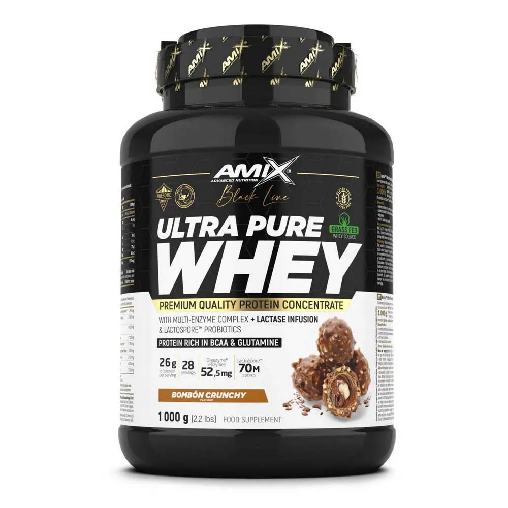 Amix Ultra Pure Whey 1kg Protein Shokolade, One size Amix Ultra Pure Whey 1kg Protein Shokolade, One size
