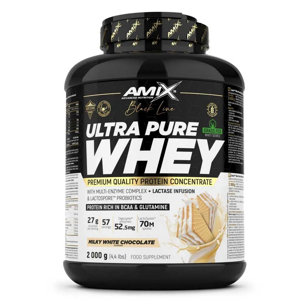 Amix Ultra Pure Whey 2kg Protein Weiße Schokolade, One size Amix Ultra Pure Whey 2kg Protein Weiße Schokolade, One size