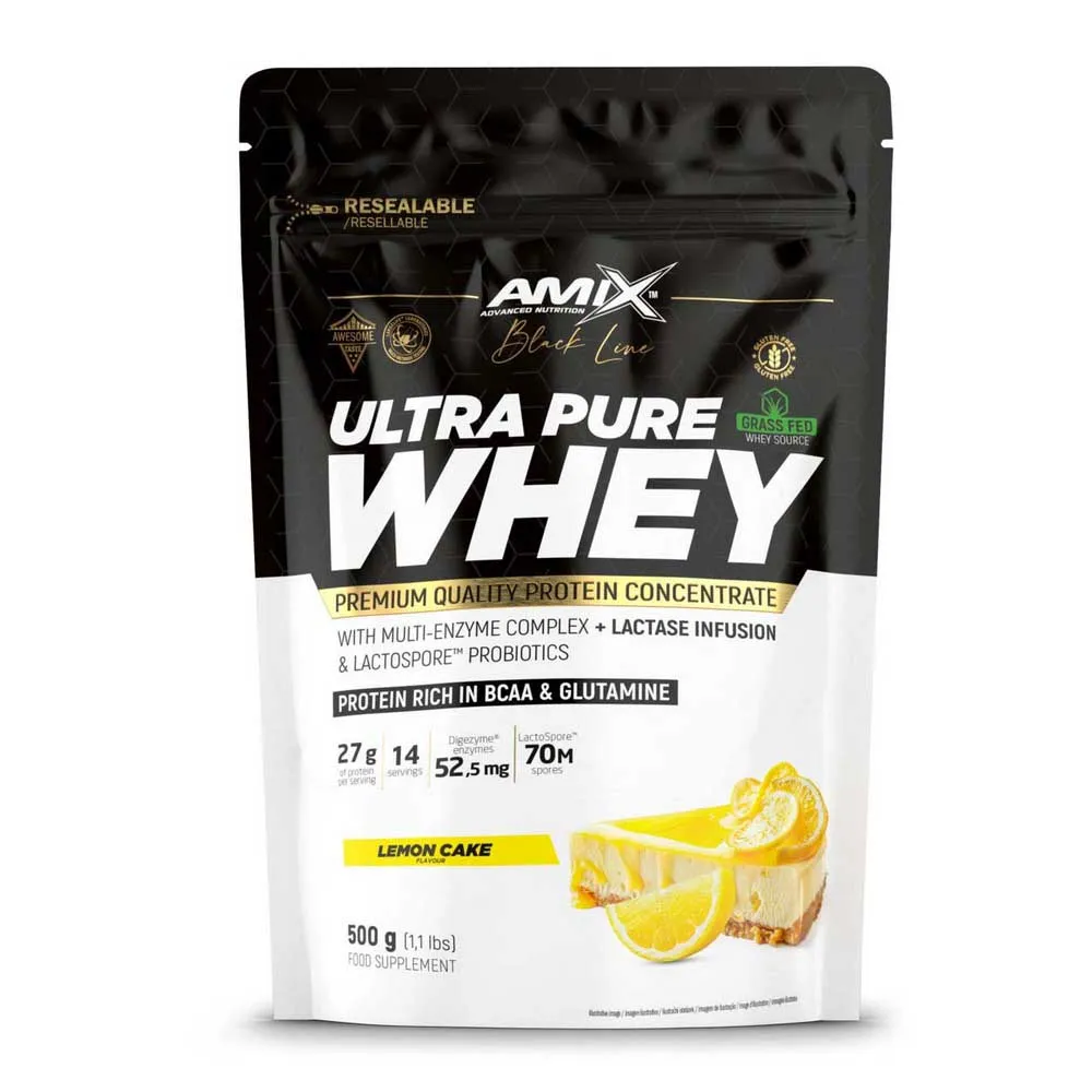 Amix Ultra Pure Whey 500g Protein Limon, One size Amix Ultra Pure Whey 500g Protein Limon, One size