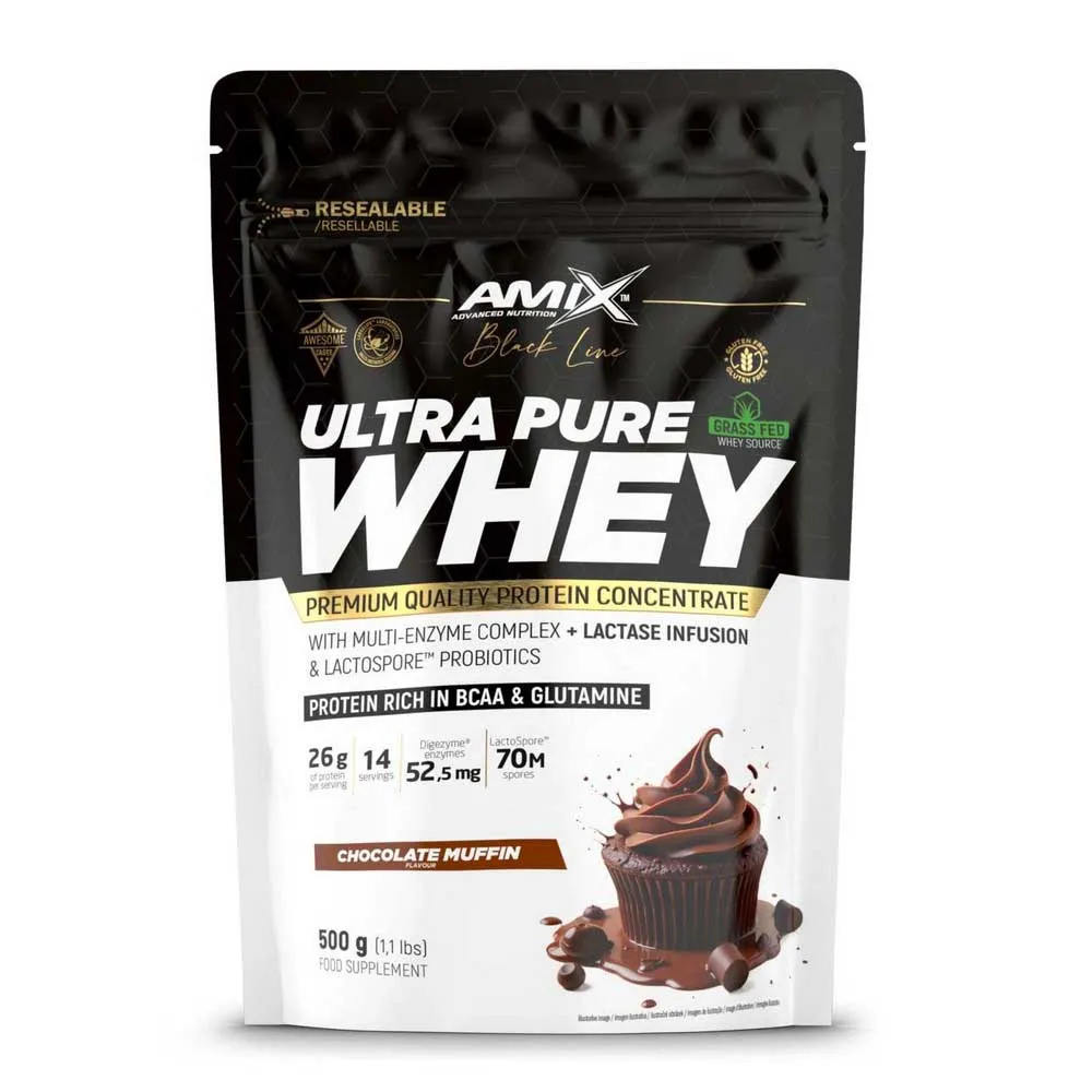 Amix Ultra Pure Whey 500g Protein Schokoladenmuffin, One size