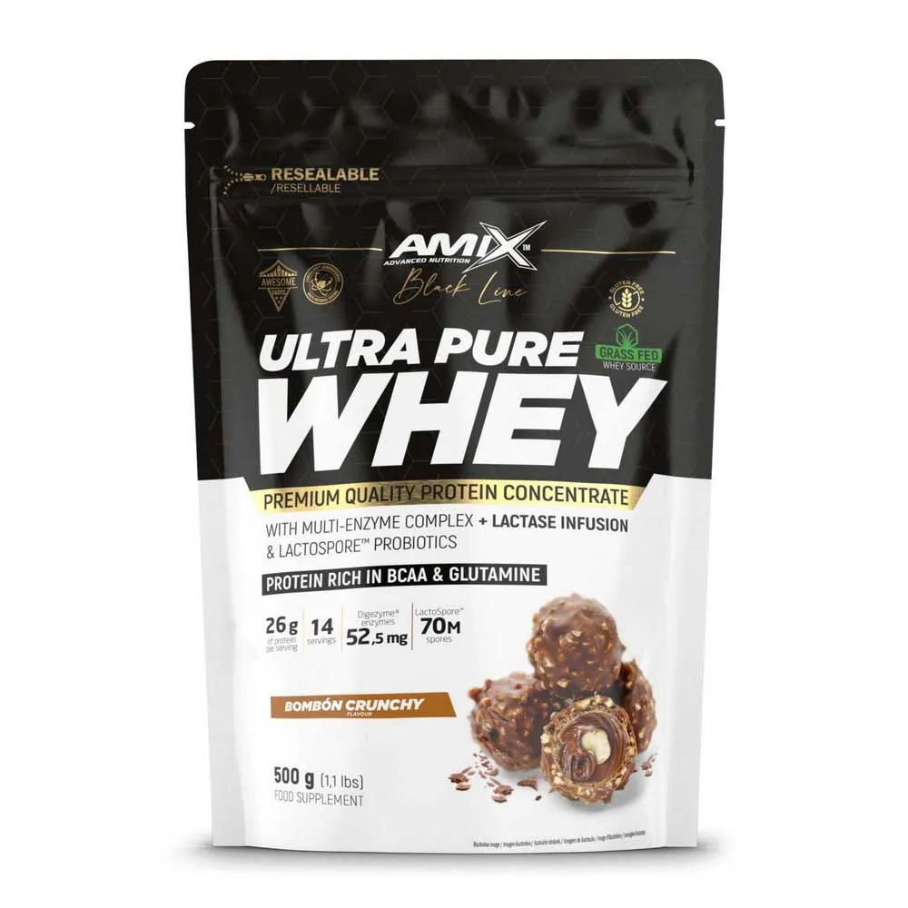 Amix Ultra Pure Whey 500g Protein Shokolade, One size