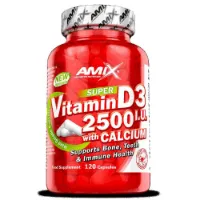 Amix Vitamin D3 2500 Iu Witch Calcium Kapseln 120 Einheiten Amix Vitamin D3 2500 Iu Witch Calcium Kapseln 120 Einheiten