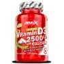 Amix Vitamin D3 2500 Iu Witch Calcium Kapseln 120 Einheiten, One size