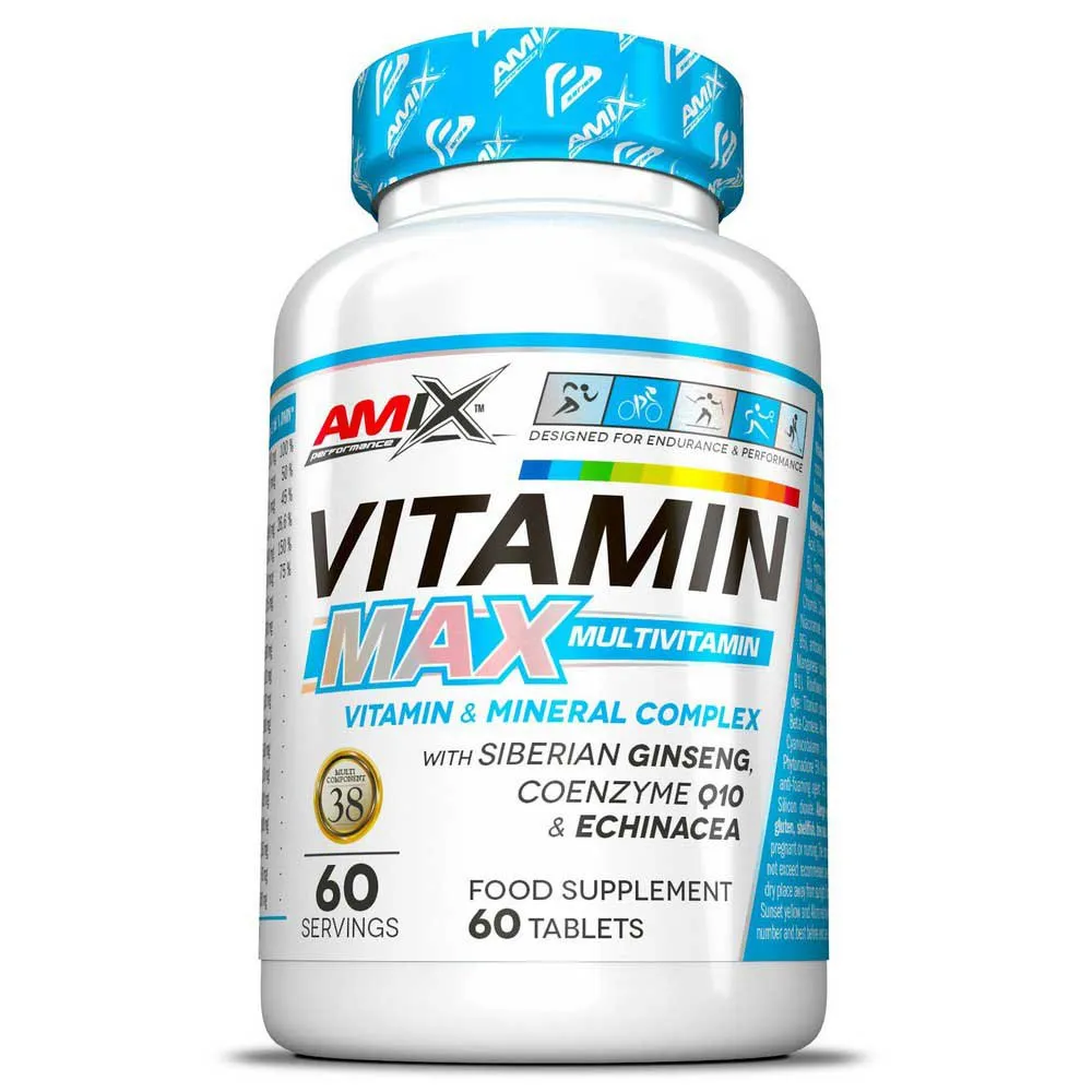 Amix Vitamin Max Tabletten Neutraler Geschmack 60 Einheiten, One size