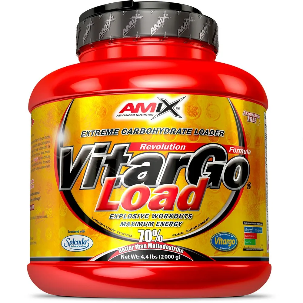 Amix Vitargo Load Kohlenhydratpulvergetränk Orange 2kg, Red / yellow, One Size Amix Vitargo Load Kohlenhydratpulvergetränk Orange 2kg, Red / yellow, One Size
