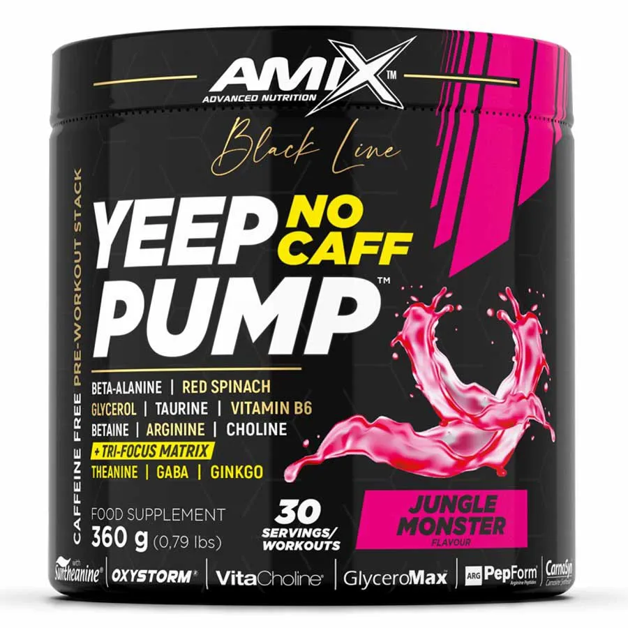 Amix Yeep Pump Jungle Monster Energietrankpulver 360g, One size Amix Yeep Pump Jungle Monster Energietrankpulver 360g, One size