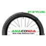 Anaconda 27.5´´ S-m Tyre 2.1-2.7 Rims 19-35 Mm Pannensicherer Schaum 2 Einheiten, Grey, One Size