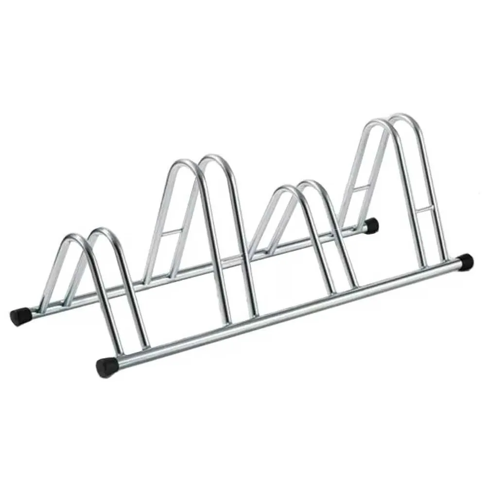 Andrys Eco Line 4 Places Fahrradständer, Silver, One Size Andrys Eco Line 4 Places Fahrradständer, Silver, One Size