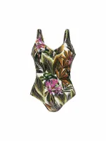 Anita Damen Badeanzug Camilla Green Tropics Anita Damen Badeanzug Camilla Green Tropics