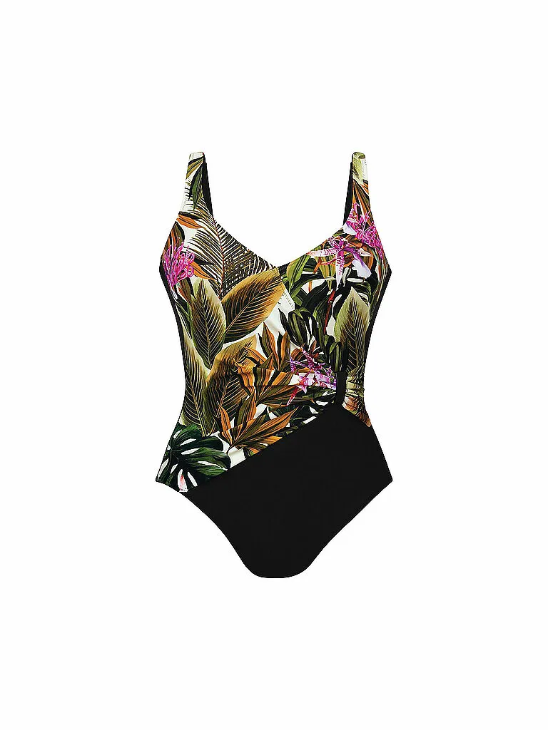 Anita Damen Badeanzug Elea Green Tropics Anita Damen Badeanzug Elea Green Tropics