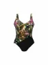 Anita Damen Badeanzug Elea Green Tropics