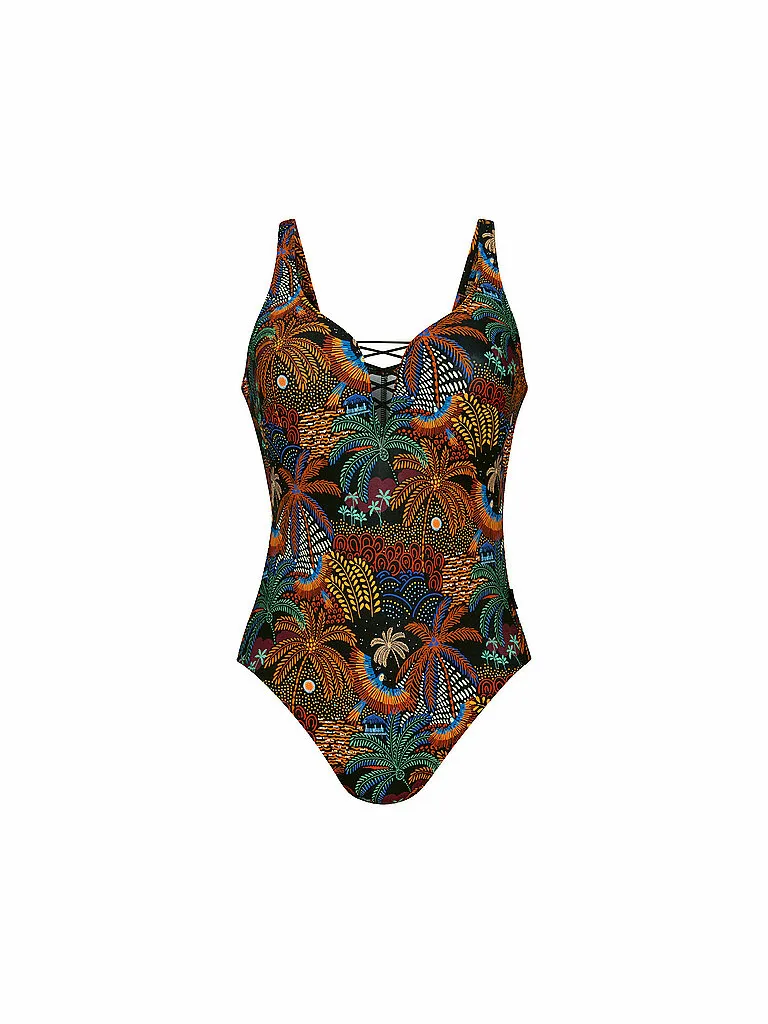 Anita Damen Badeanzug RF-Tropical Nights, Braun Anita Damen Badeanzug RF-Tropical Nights, Braun