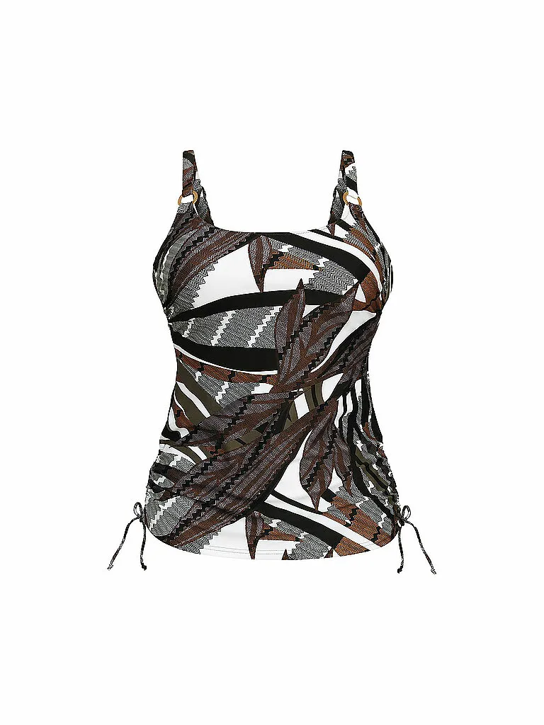 Anita Damen Tankinioberteil Black Tourmaline, Schwarz