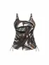 Anita Damen Tankinioberteil Black Tourmaline, Schwarz