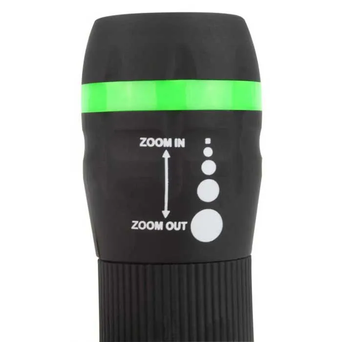 Ansmann Zoom 1w-led Taschenlampe, Black, One Size Ansmann Zoom 1w-led Taschenlampe, Black, One Size