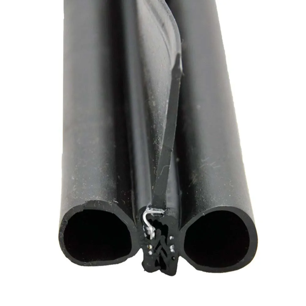 Ap Products Doppelte Glühbirne Schiebefenster & Türdichtung 8.5 M, Black, 57.2 x 50.8mm Ap Products Doppelte Glühbirne Schiebefenster & Türdichtung 8.5 M, Black, 57.2 x 50.8mm
