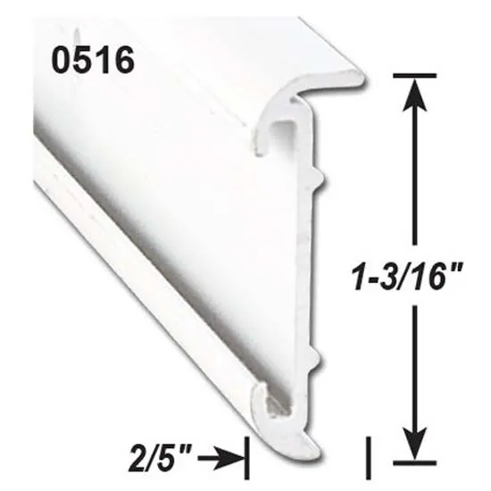 Ap Products Kurzer Lippenschienen-einsatz 2.43 M, Polar white, One Size Ap Products Kurzer Lippenschienen-einsatz 2.43 M, Polar white, One Size