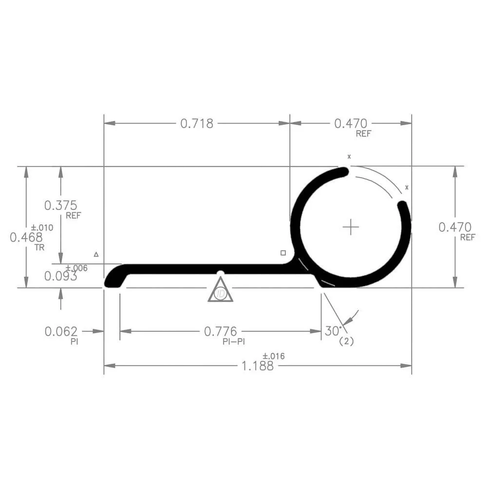 Ap Products Standard-markisenschiene 2.43 M Ap Products Standard-markisenschiene 2.43 M