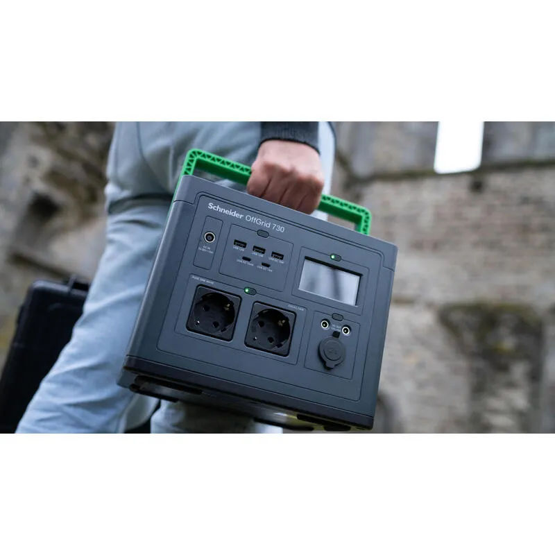 Apc Offgrid 500 Tragbare Ladestation, Black / green, One Size Apc Offgrid 500 Tragbare Ladestation, Black / green, One Size