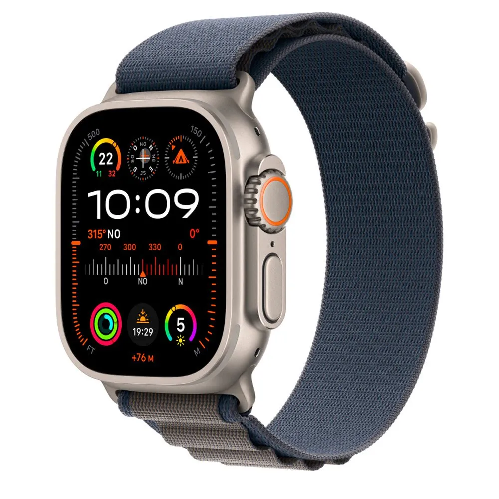 Apple Alpine Loop 45 Mm Gurt, Blue Apple Alpine Loop 45 Mm Gurt, Blue