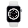 Apple Series 6 Gps+cellular 44 Mm Watch, Silver / white