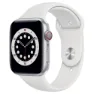 Apple Series 6 Gps+cellular 44 Mm Watch, Silver / white
