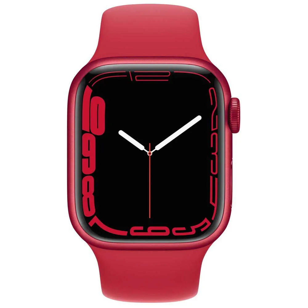 Apple Series 7 Red Gps+cellular Watch 41 Mm Uhr Refurbished, Red Apple Series 7 Red Gps+cellular Watch 41 Mm Uhr Refurbished, Red