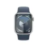 Apple Series 9 Gps+cellular 41 Mm Uhr Refurbished, Silver / steel blue