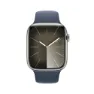 Apple Series 9 Gps+cellular 45 Mm Watch, Silver / steel blue