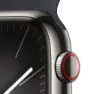 Apple Series 9 Gps+cellular 45 Mm Watch, Silver / steel blue