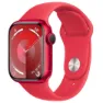 Apple Series 9 Gps Sport 41 Mm Watch Refurbished, Red