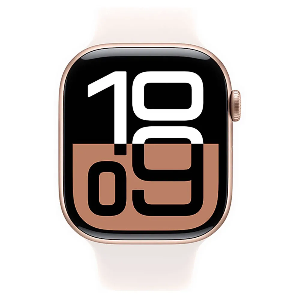 Apple Watch Series 10 Gps 42mm Sport Band Refurbished, Rose gold aluminium / light blush Apple Watch Series 10 Gps 42mm Sport Band Refurbished, Rose gold aluminium / light blush