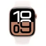 Apple Watch Series 10 Gps 42mm Sport Band Refurbished, Rose gold aluminium / light blush