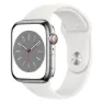Apple Watch Series 8 Gps + Cellular 45 Mm Refurbished, Silver stain white