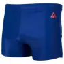 Navy blue / red