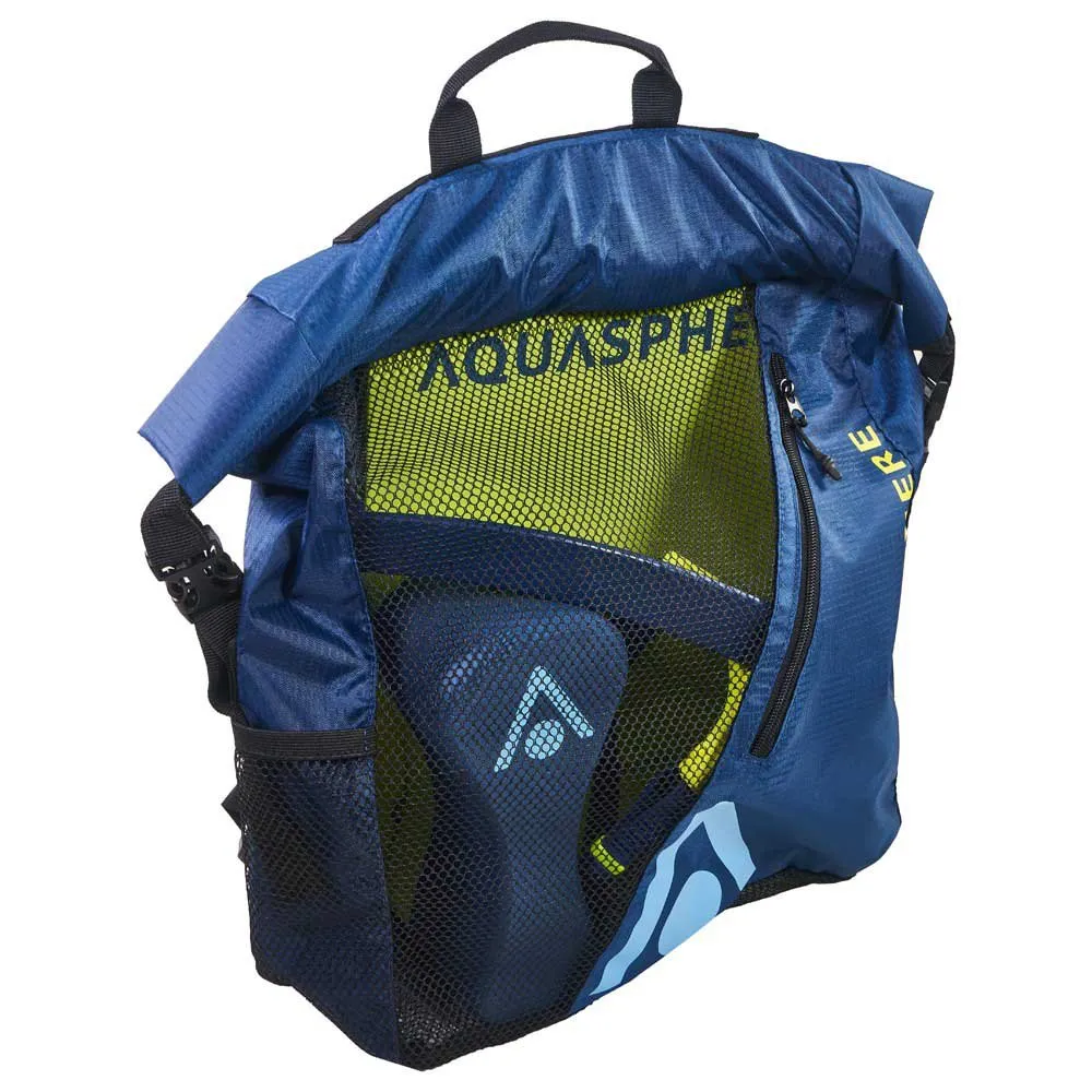 Aqua Sphere Gear Mesh Rucksack, Navy blue black, One Size Aqua Sphere Gear Mesh Rucksack, Navy blue black, One Size