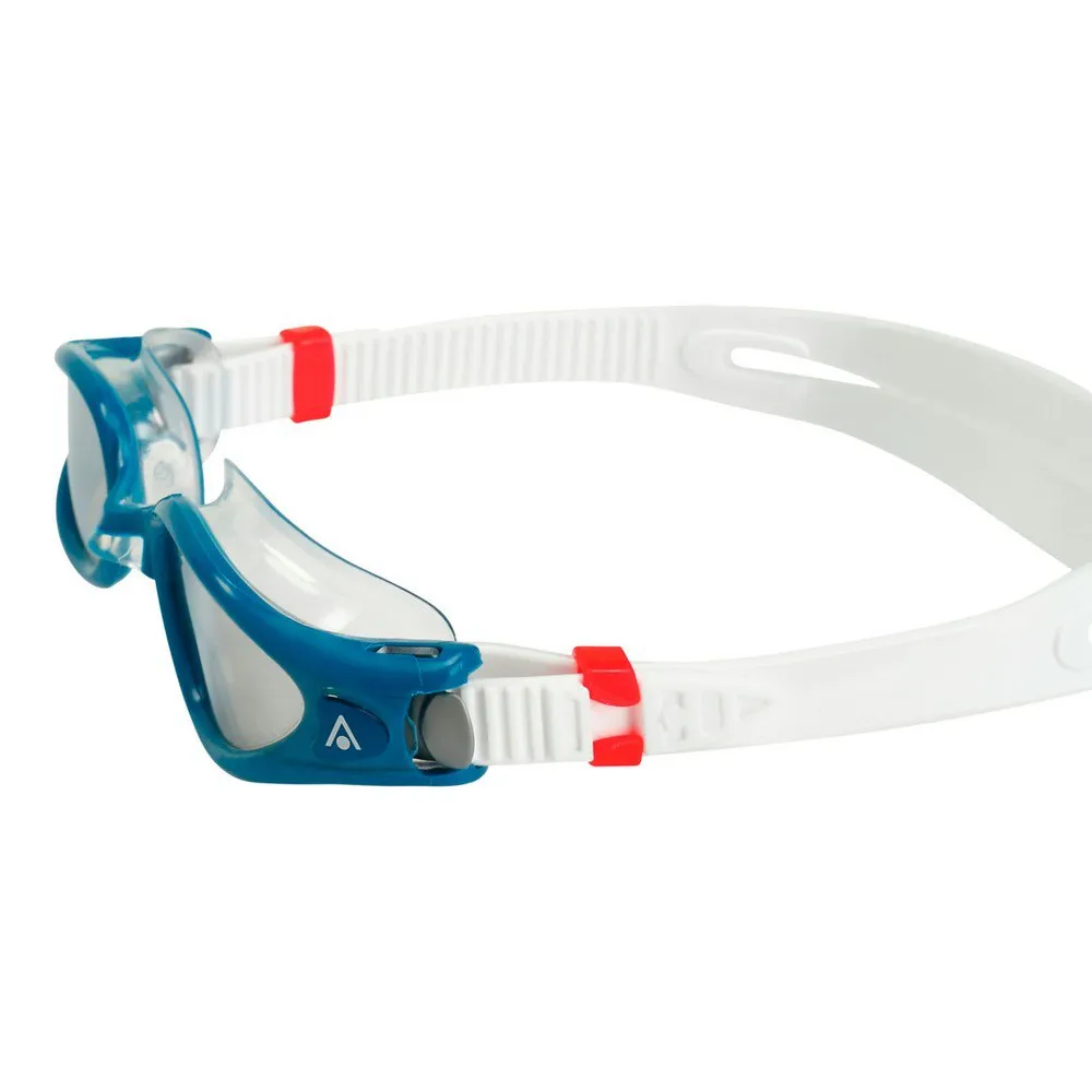 Aqua Sphere Kaiman Exo Schwimmbrille Mit Spiegelglas, Clear / silver titanium mirrored, One Size Aqua Sphere Kaiman Exo Schwimmbrille Mit Spiegelglas, Clear / silver titanium mirrored, One Size