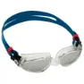 Aqua Sphere Kaiman Schwimmbrille Mit Spiegelglas unisex, Clear / petrol / silver titanium mirrored, One Size