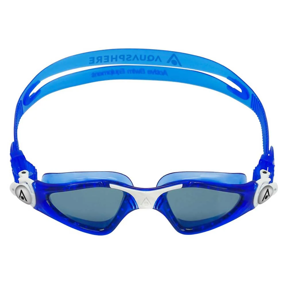 Aqua Sphere Kayenne Junior Schwimmbrille unisex, Blue / white / smoke, One Size