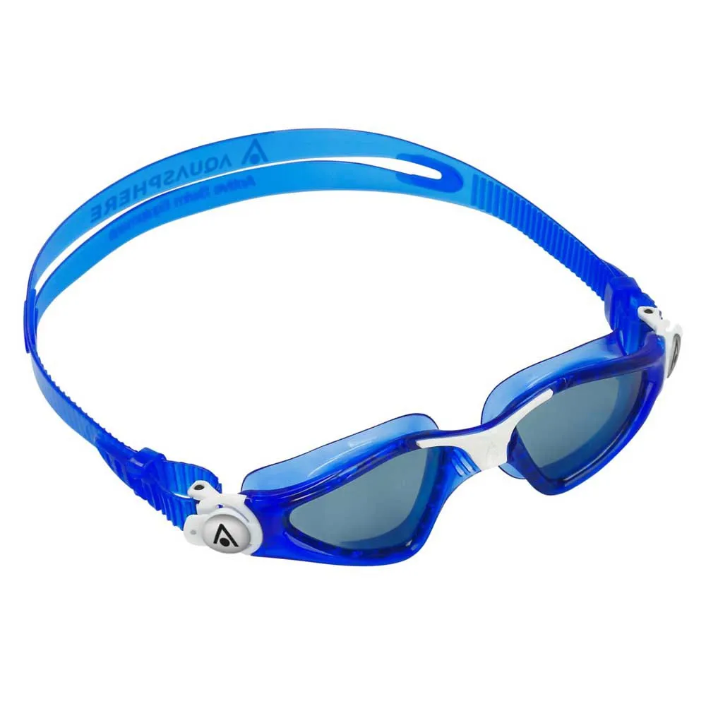 Aqua Sphere Kayenne Junior Schwimmbrille unisex, Blue / white / smoke, One Size