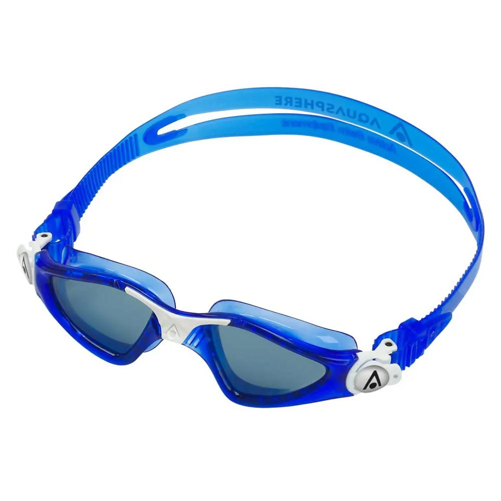 Aqua Sphere Kayenne Junior Schwimmbrille unisex, Blue / white / smoke, One Size