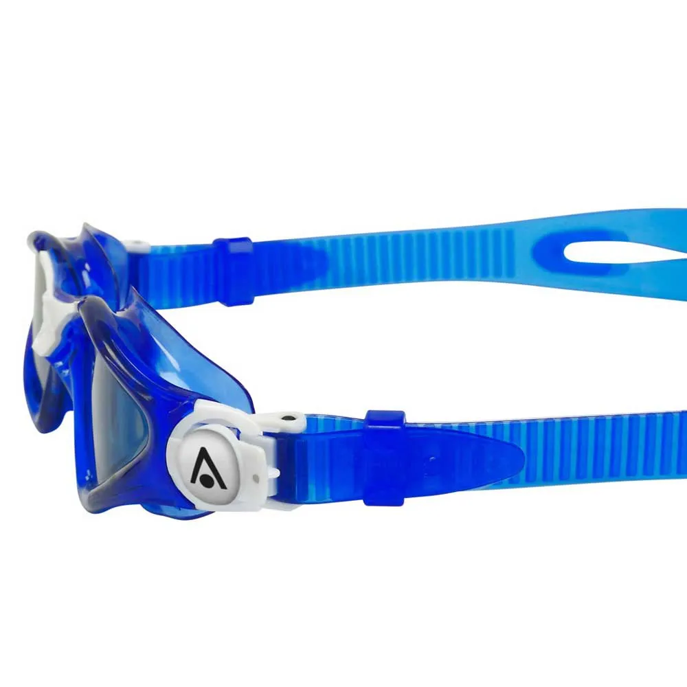 Aqua Sphere Kayenne Junior Schwimmbrille unisex, Blue / white / smoke, One Size