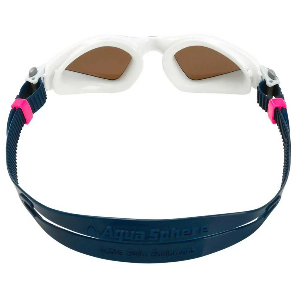 Aqua Sphere Kayenne Kinderschwimmbrille, White / grey / photochromatic brown, One Size Aqua Sphere Kayenne Kinderschwimmbrille, White / grey / photochromatic brown, One Size