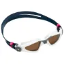Aqua Sphere Kayenne Kinderschwimmbrille, White / grey / photochromatic brown, One Size