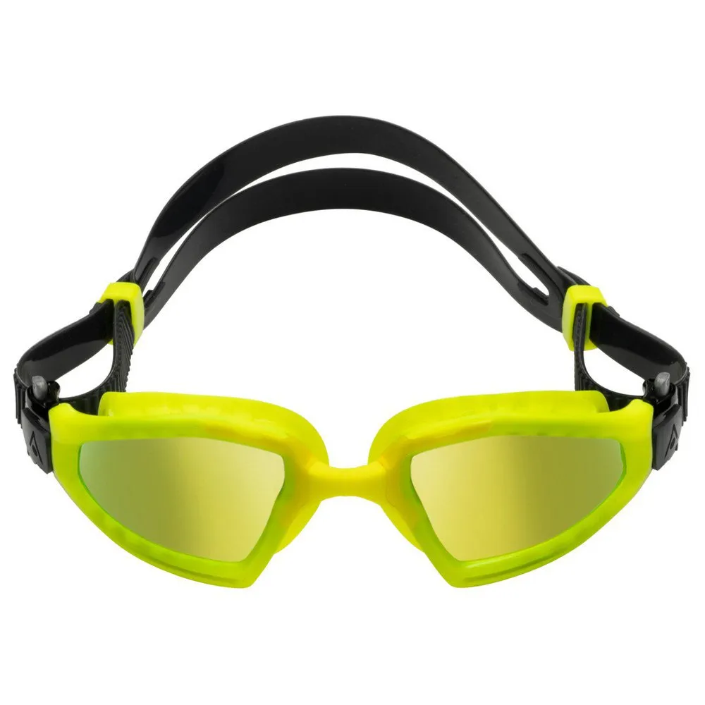 Aqua Sphere Kayenne Pro Schwimmbrille Mit Spiegelglas, Yellow / yellow titanium mirrored, One Size Aqua Sphere Kayenne Pro Schwimmbrille Mit Spiegelglas, Yellow / yellow titanium mirrored, One Size