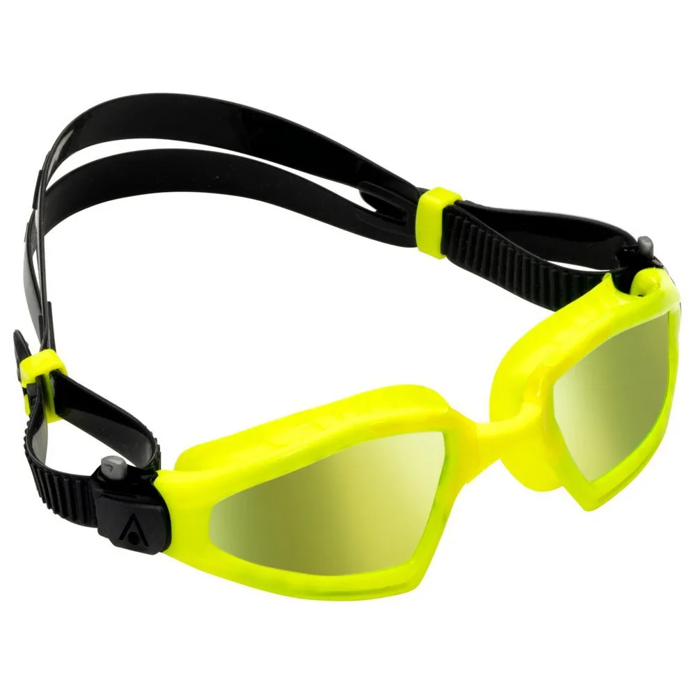 Aqua Sphere Kayenne Pro Schwimmbrille Mit Spiegelglas, Yellow / yellow titanium mirrored, One Size Aqua Sphere Kayenne Pro Schwimmbrille Mit Spiegelglas, Yellow / yellow titanium mirrored, One Size