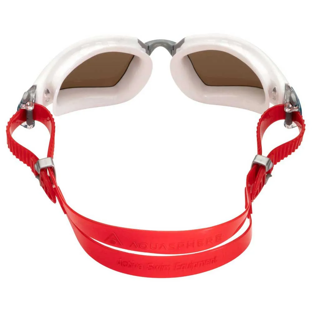 Aqua Sphere Kayenne Pro Schwimmmaske unisex, White / grey / photochromatic, One Size